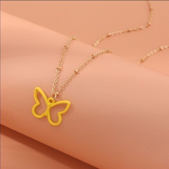 Necklace Butterfly Versatile easy to Mix and Match - Picture 4 of 11